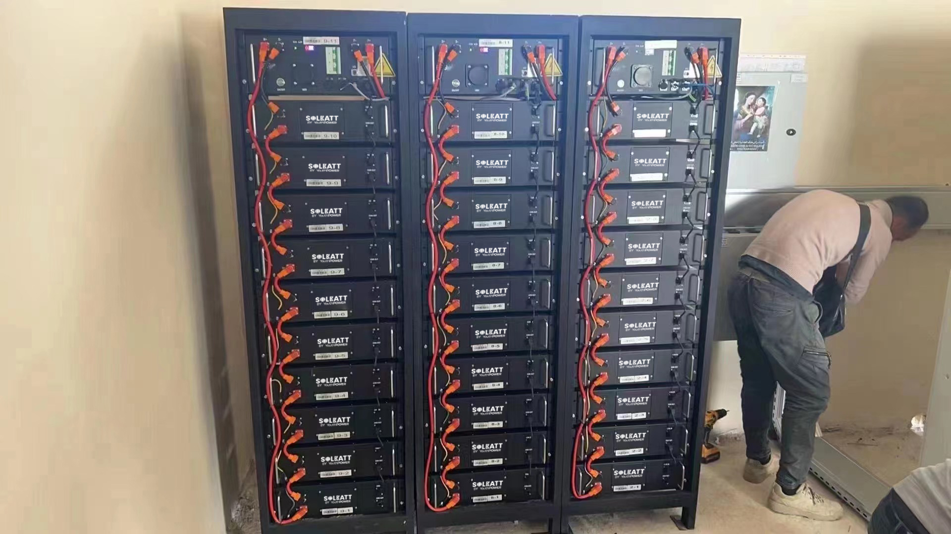 50kwh commercial battery