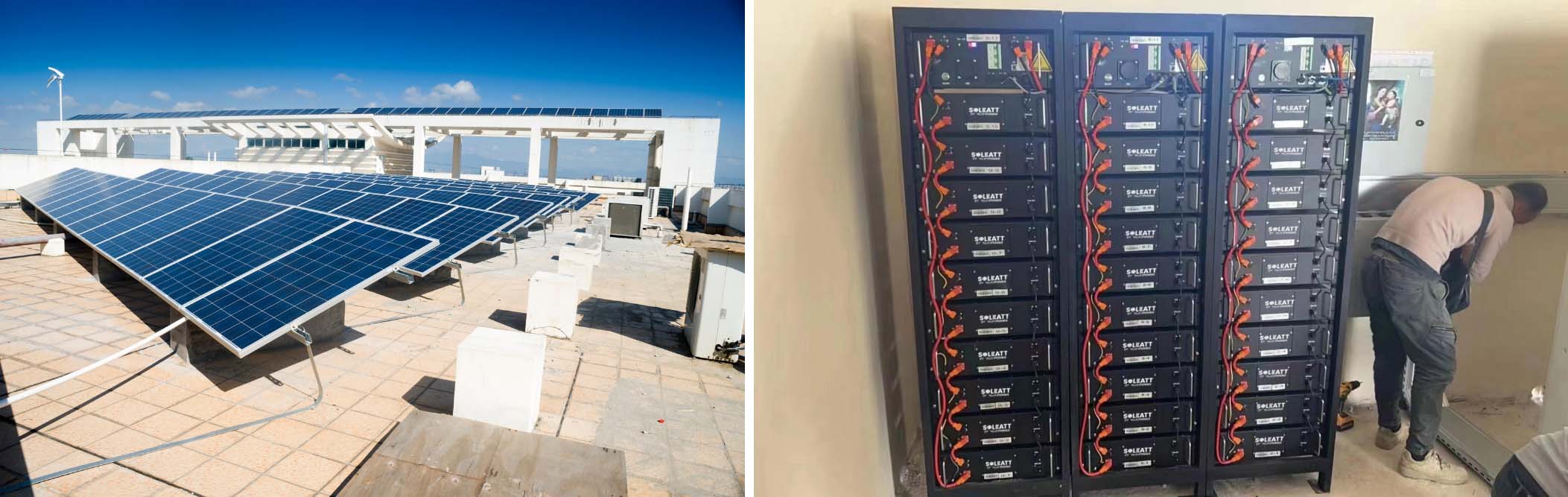 UPS battery storage