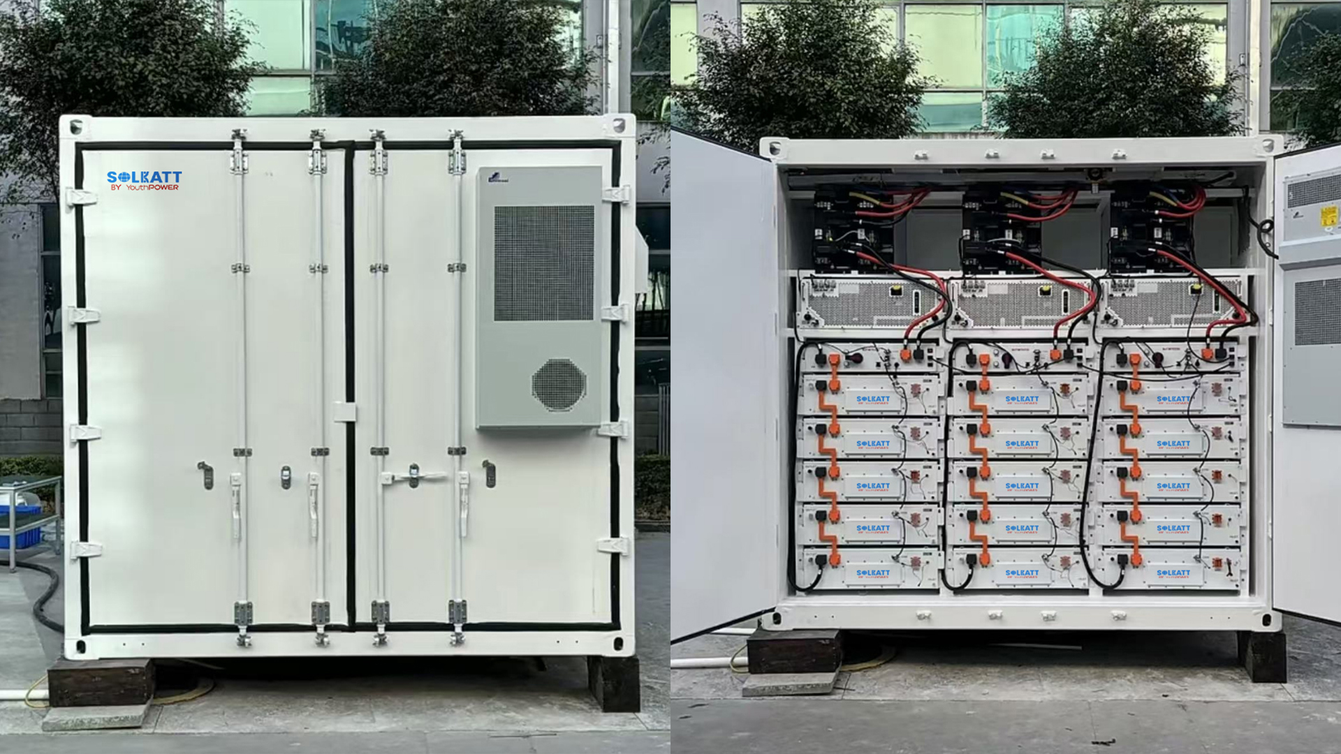 commercial battery backup system