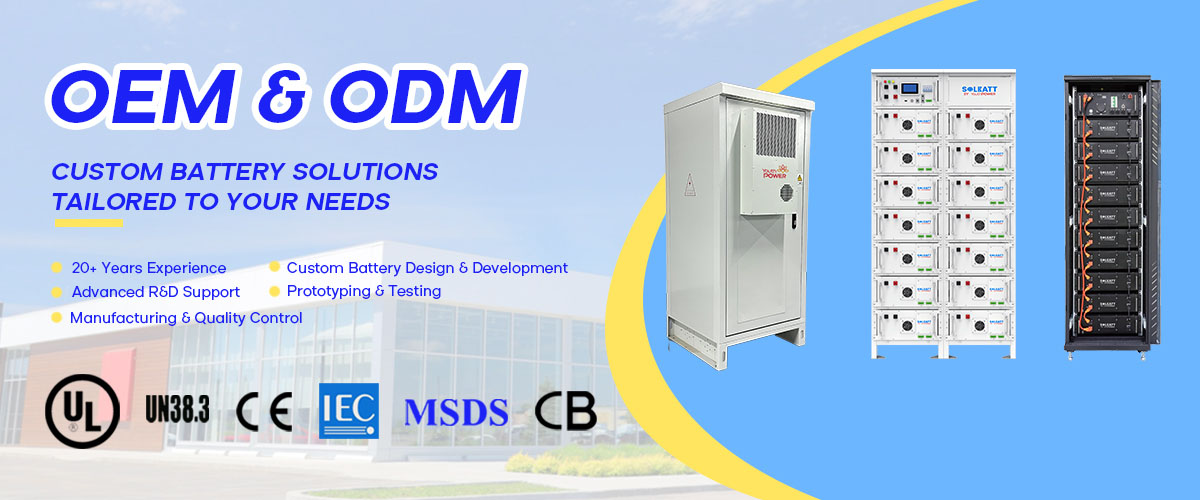 custom outdoor battery storage solutions