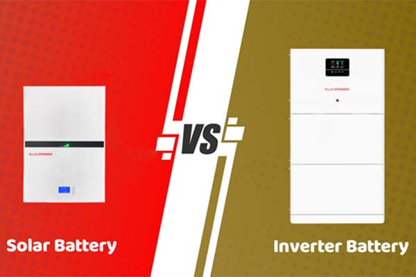 solar battery vs inverter battery
