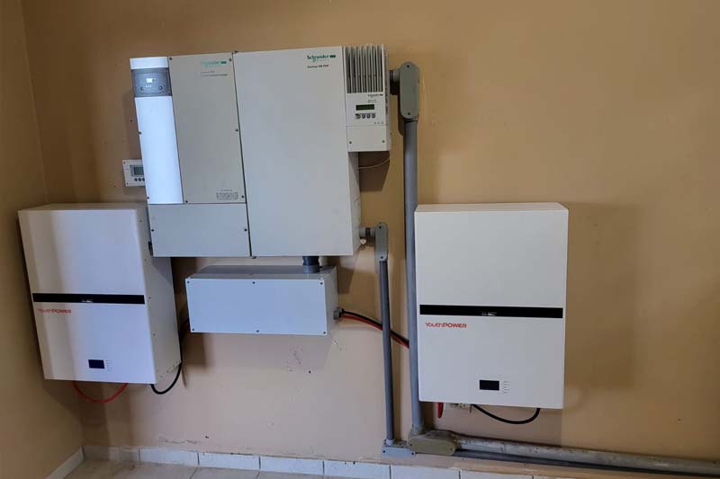 solar power systems with battery storage